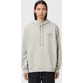 Dámská mikina Bavlněná mikina AllSaints FUTURE M002ND šedá 09X, vel. XL