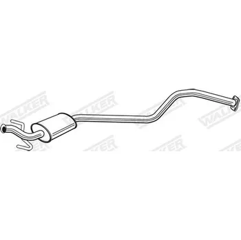 Tlumič výfuku Střední tlumič výfuku WALKER 24093