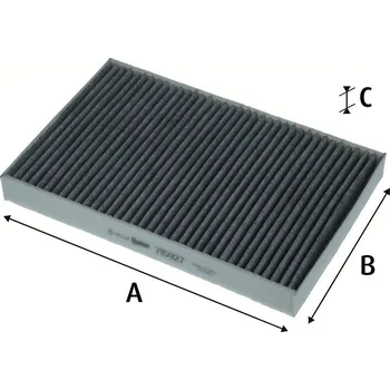 Ventilátor topení a klimatizace Filtr, vzduch v interiéru VALEO 715927