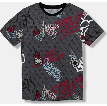 Dětská móda Dětské bavlněné tričko Guess L5BI07.I3Z14.9BYA šedá 90X, vel. 125-135