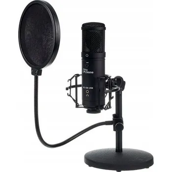 Mikrofon Studiový kondenzátorový mikrofon THE T.BONE SC 420 USB