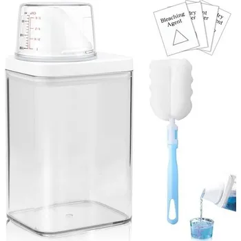 kbelík Vzduchotěsná krabička na prací prášek 1100ml