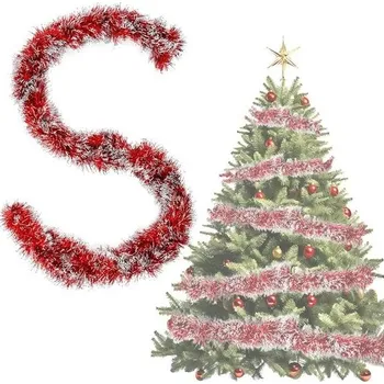 Vánoce Girlanda vánoční pozlátko Ø 9 cm KYOEOE