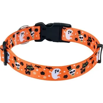 Obojek pro psa HQYDDMI Halloween obojek pro psy, nastavitelný, měkký a pohodlný obojek pro malé, střední, velké