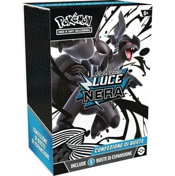 Hračka Pokémon: Pokémon TCG: Scarlet & Violet—Black Light Booster Box (šest booster balíčků)