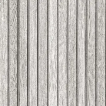 Tapeta Tapeta Hode Grey Wood Effect, samolepicí 3D lamelové nástěnné panely do obývacího pokoje,