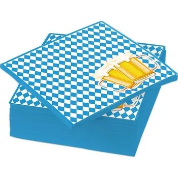 Sada 48 ubrousků s motivem Oktoberfestu