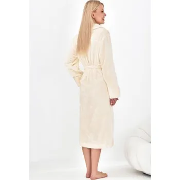 Dámský župan Dámský župan LaL 2591 Sky Ecru 2XL