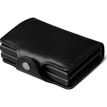 Peněženka YooGeek 2 patrové pouzdra na karty černé