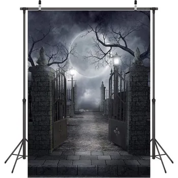 LYWYGG 5x7FT Halloweenské pozadí, Halloweenská dekorace pro děti, Halloweenské pozadí, Halloweenské