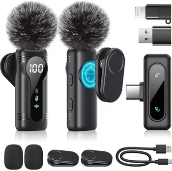 Mikrofon Bezdrátový klopový mikrofon Newmight