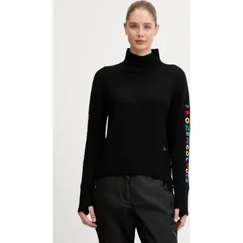 Dámský svetr Vlněný svetr Rossignol JCC RLOWO02 černá 99X, vel. S