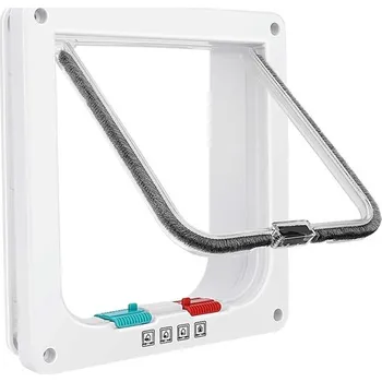 Kosmetika pro kočku Tenká dvířka pro kočky pro okna, dvířka pro zvířata a posuvná dvířka, bezpečnostní dvířka pro