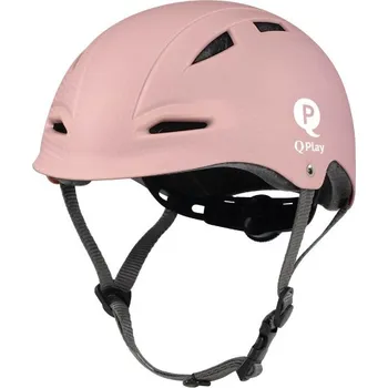 Cyklistická přilba QPLAY Helma dětská Manbo Coral Pink, vel. S (46-54 cm)