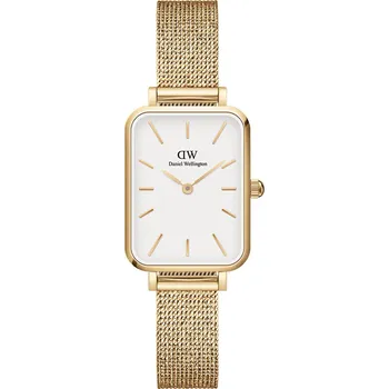 Hodinky Dámské hodinky DANIEL WELLINGTON Quadro Pressed Evergold 20mm DW00100556 + BOX (zw520a)