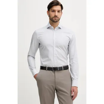 Pánská košile Bavlněná košile BOSS H-HANK-spr-B1-C1-253 50550643 námořnická modř 59X, vel. 42