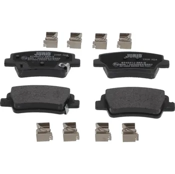 Brzdová destička Sada brzdových destiček, kotoučová brzda JURID 574241J