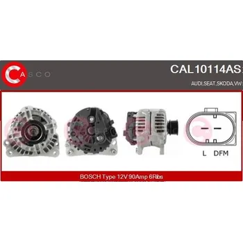 Alternátor Generátor CASCO CAL10114AS