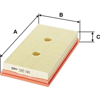 Vzduchový filtr Vzduchový filtr VALEO 585148