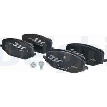 Brzdová destička Sada brzdových destiček, kotoučová brzda DELPHI LP3875