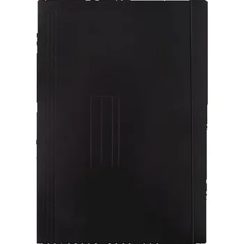 Desky s gumou A4 černé lakované 320g