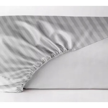 Prostěradlo Prostěradlo s gumou MARO HOME bavlněný satén 200 x 200 cm