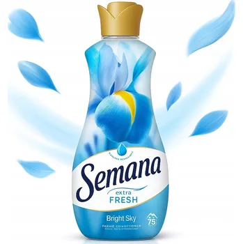 Aviváž Semana Extra Fresh tekutá aviváž Bright Sky 1,5 l, účinný při 75 praních