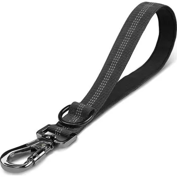 Vodítko pro psa YAODHAOD Krátké vodítko pro psy 30cm dopravní vodítko pro psy, robustní krátké výcvikové vodítko s