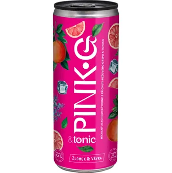 Limonáda VÍNO ZLOMEK & VÁVRA s.r.o PINKG&TONIC