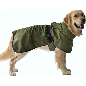 Kosmetika pro psa DOGOPAL Nepromokavý psí kabát | Zimní kabát a pláštěnka pro psy s fleecovou podšívkou, reflexní a