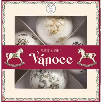 bomba do koupele Bohemia Gifts Vánoční pralinky do koupele 4x 55 g