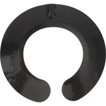 Silikonový kaučukový obojek Lurrose pro kadeřnictví, kadeřnický plášť pro barvení límců, holičství,