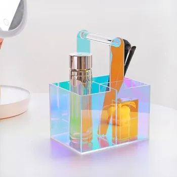 Dávkovač mýdla AIMIAO Akrylový držák na štětce na make-up,