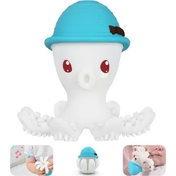 Kousátka pro miminka od 3 měsíců, zábavná žvýkací hračka pro děti, silikonová kousátka Mombella