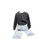 Dětský komplet černá mikina a jegginy 122