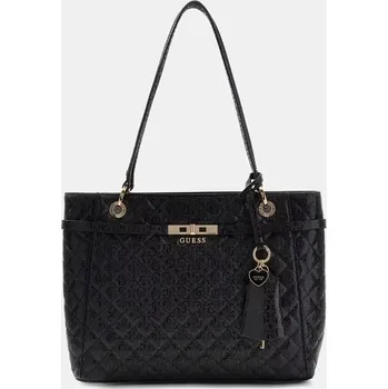 Kabelka Kabelka Guess Idra Noel Tote černá