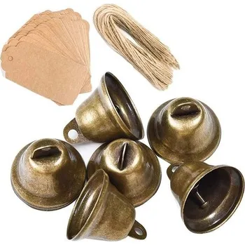 Awtlife 50 kusů vintage rolničky bronzové