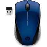 Myš HP 220 (bezdrátová, pro leváky i praváky) modrá Modrá Pro leváky i praváky