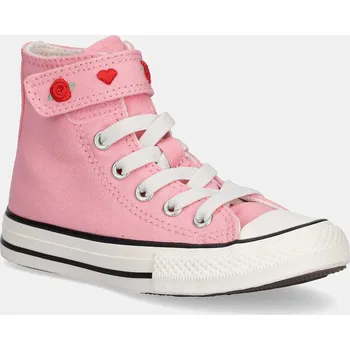 Pánské tenisky Dětské tenisky Converse Chuck Taylor All Star 1V A10714C růžová 30X, EUR 33.5