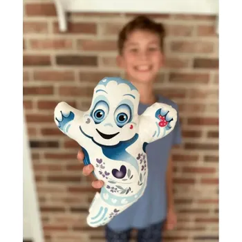 Dekorativní polštářek Lavandia Levandulový polštářek Strašidýlko Emílek (Lavandia Levandulová farma Představujeme Vám Strašidýlko Emílka  Plněný BIO levandulí lékařskou. )