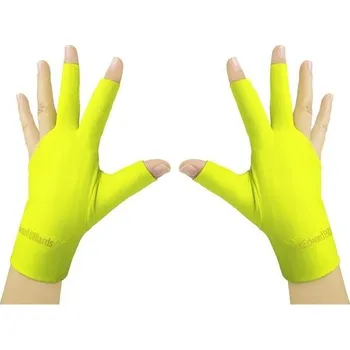 Kulečníkové rukavice PolyMath 10 ks/sada, 3 otevřené prsty, kulečníkové rukavice, rukavice na tágo,