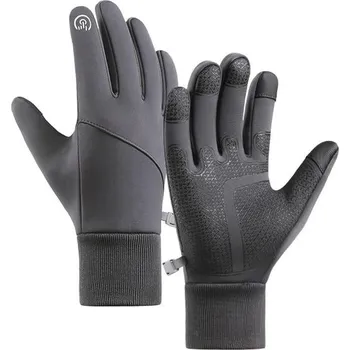 Chránič rukou Cyklistické rukavice PolyMath s dotykovou obrazovkou, pánské a dámské, zimní, protiskluzové,