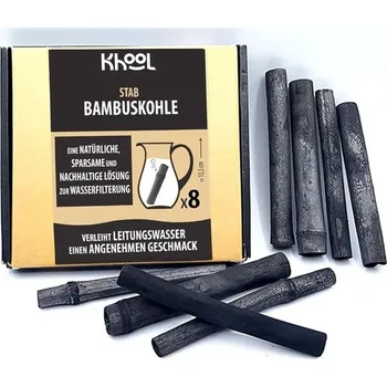 Prachovka KHOOL BAMBOO | Sada 8 jemných bambusových dřevěných tyčinek | Průměr 1 až 2 cm | Pro čištění a