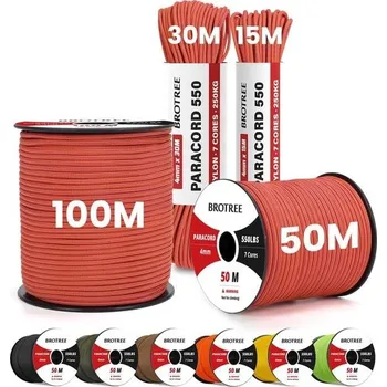 Lano z nylonu typ III Brotree Paracord 15 m