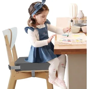 Dětská židlička QGGTQG, zvedací sedadlo z PU, rozebíratelné sedadlo pro batolata, přenosná jídelní