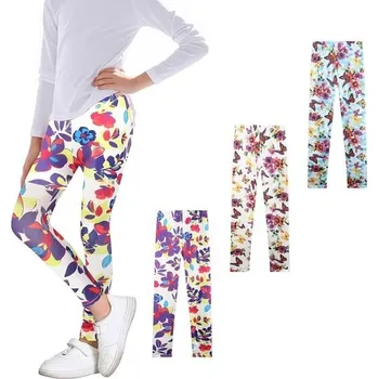 Dívčí sportovní legíny boruizhen 3ks barvené