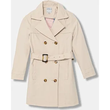 Dětský trenčkot Guess J5YL06.WFYD0.9BYA béžová 08X, vel. 158-166