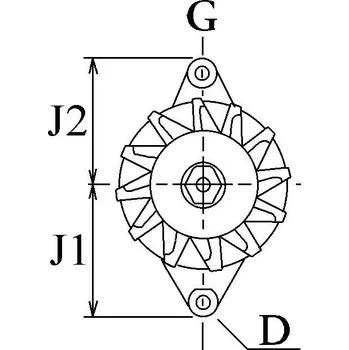 Alternátor Generátor HC-Cargo F 032 113 331