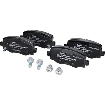 Brzdová destička Sada brzdových destiček, parkovací brzda DELPHI LP3194