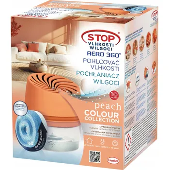 Pohlcovač vlhkosti Ceresit Stop vlhkosti Aero 360° přístroj broskvový